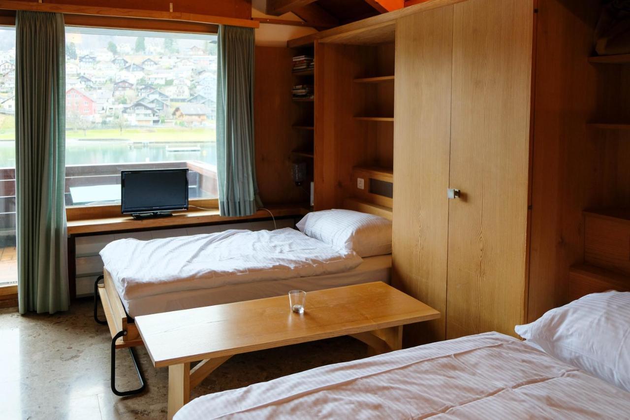 Seewohnung 1 Spiez Eksteriør bilde