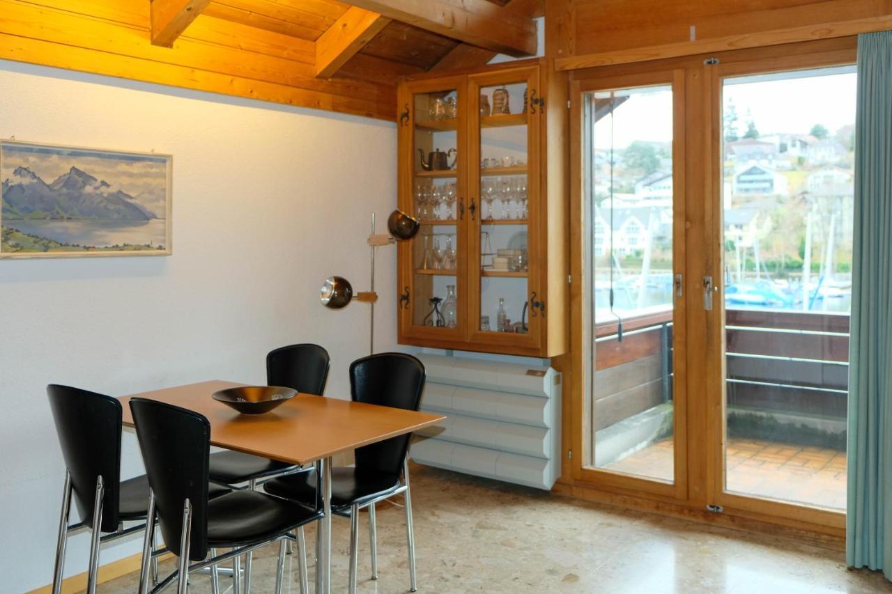 Seewohnung 1 Spiez Eksteriør bilde