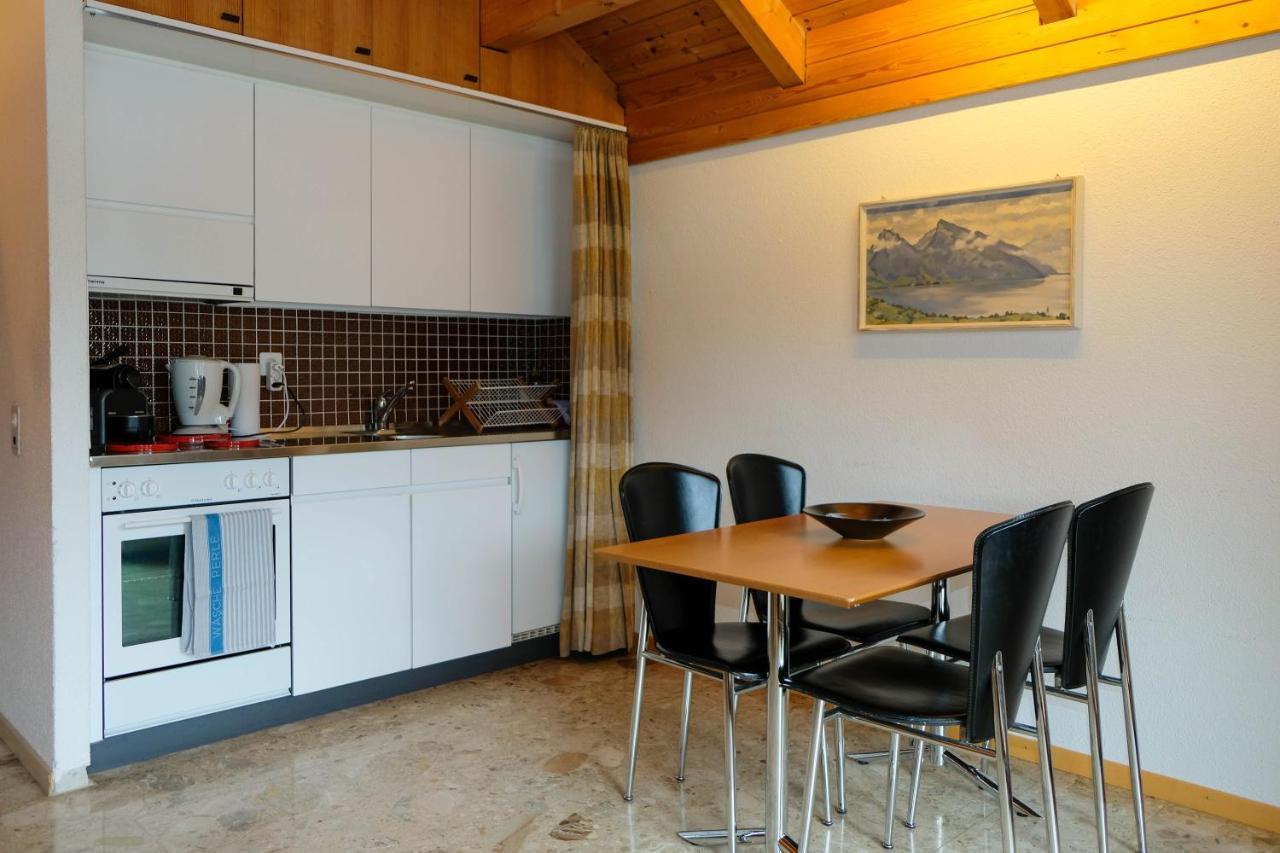 Seewohnung 1 Spiez Eksteriør bilde